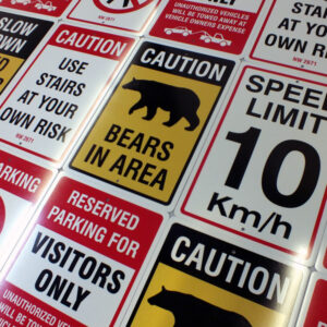 Aluminum Signs