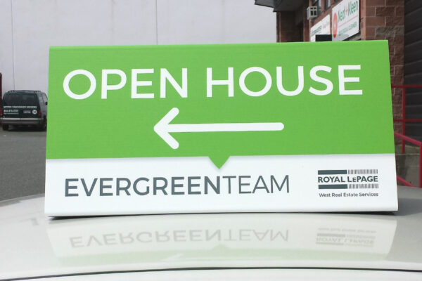 X12"x 24" Open House car top